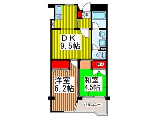 ファーストパレス与野本町の物件間取画像